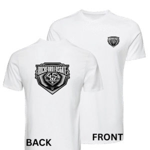 Rockford Fosgate Clothing- 45th Anniversary T-shirt – White