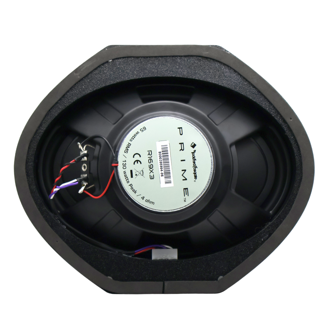 FRDNG-SP-R169X3 - Prime 6"x 9" 3-Way Full-Range Speaker and Ford Ranger 6×9 Spacer - Image 2