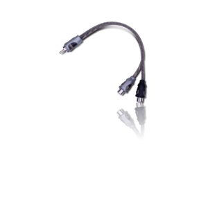 RFIY-1M – Rockford Fosgate – Twisted Pair Y-Adapter 1 Male To 2 Female