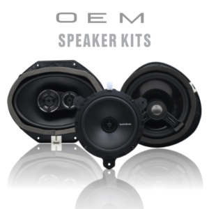 Assembled speaker spacer kits